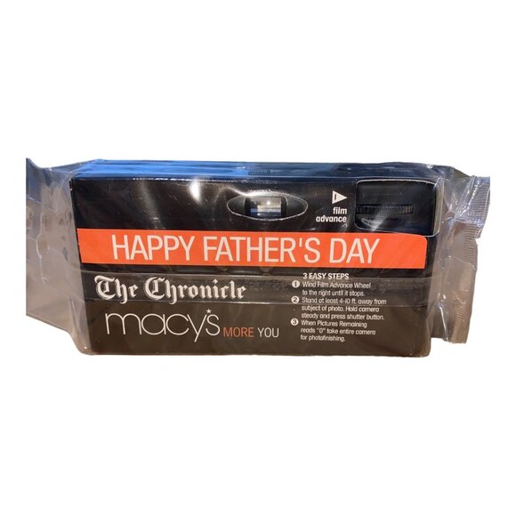 San Francisco Giants Disposable Camera Limited Edition For Macys Fathers Day - Picture 3 of 6